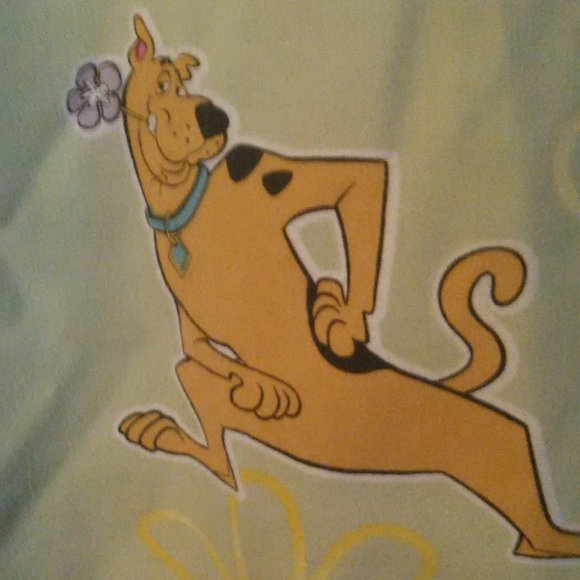 Adorable Scooby Doo Scrub Top Size S - Picture 7 of 8